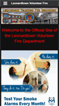 Mobile Screenshot of lvfd1.org